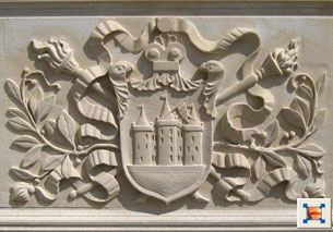 Grb grada Bihaca - replika majstora Tomislava Turkalja